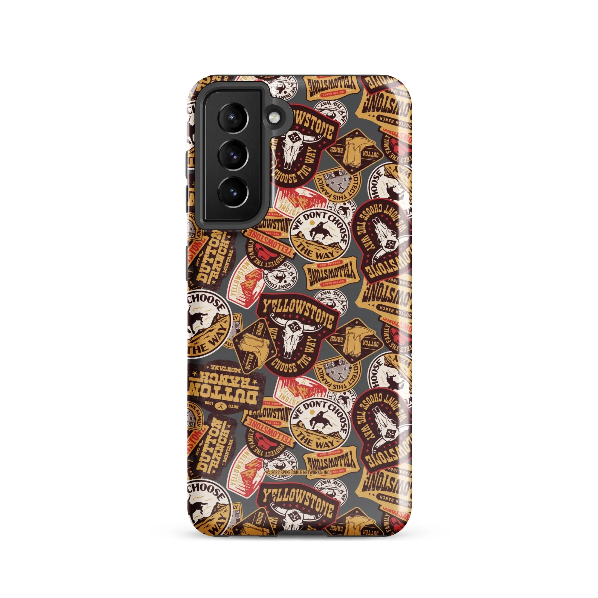 Yellowstone Patches Tough Phone Case - Samsung