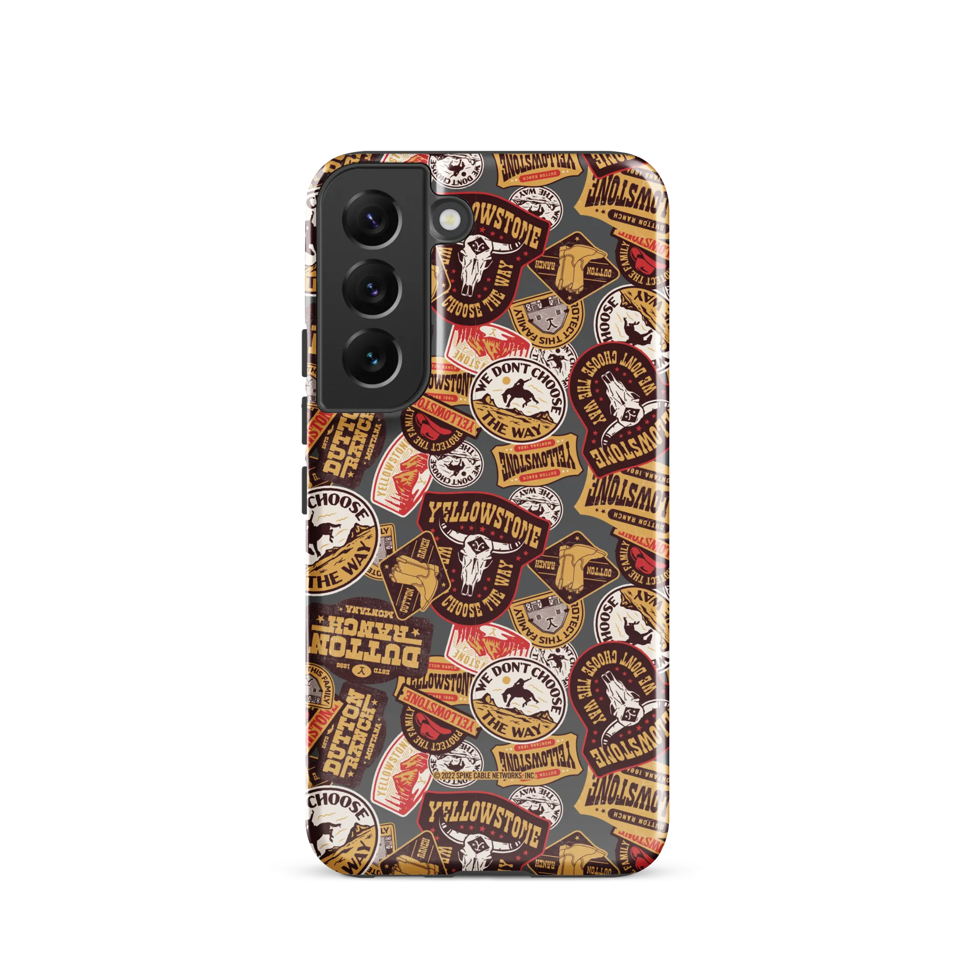 Yellowstone Patches Tough Phone Case - Samsung