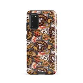 Yellowstone Patches Tough Phone Case - Samsung